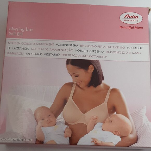 ANITA Nursing Bra 5068 Size 40C Seamless Pre-shaped Cups Underwired Gentle Suppo - Picture 1 of 7